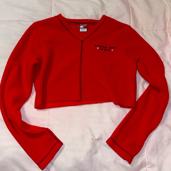 “Tommy Girl” half shirt. ❤️ - Picture 1 of 3